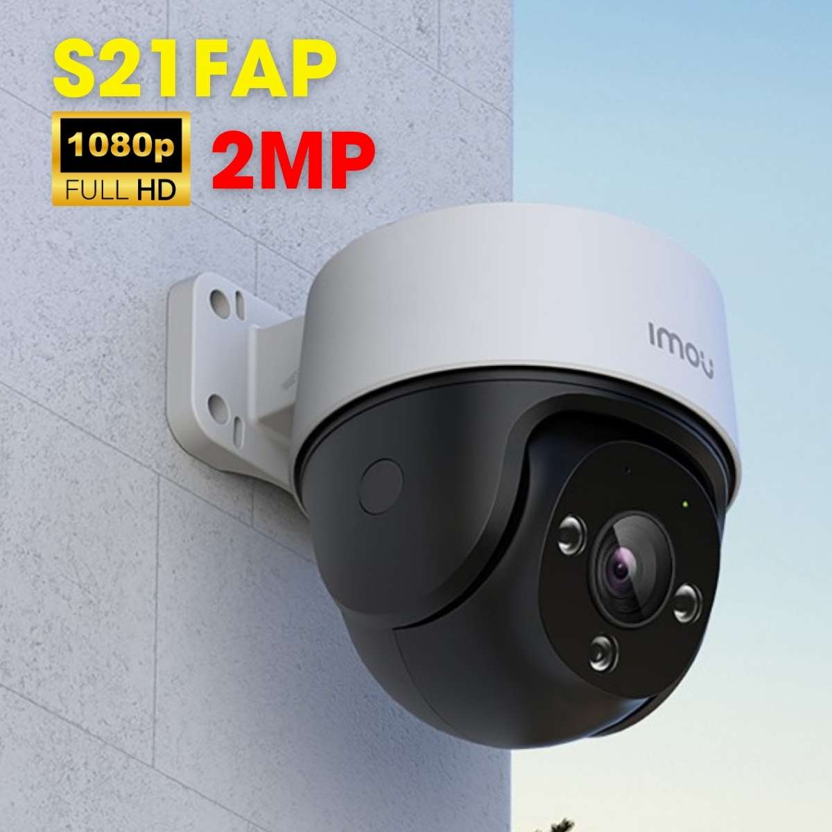 CAMERA IP DÂY POE QUAY 360 ĐỘ FULL COLOR 2MP IMOU IPC-S21FAP