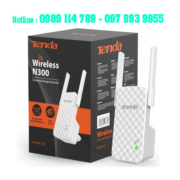 Wireless Router Tenda A9 Wireless Tenda A9 N300 Universal WiFi