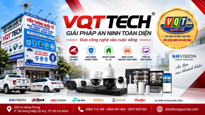 VQT TECH – Kế thừa giá trị, phát triển giải pháp an ninh toàn diện