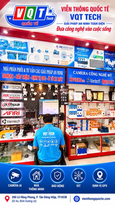 LẮP ĐẶT CAMERA DĨ AN – VQT CAMERA AN NINH | GIẢI PHÁP AN NINH TOÀN DIỆN