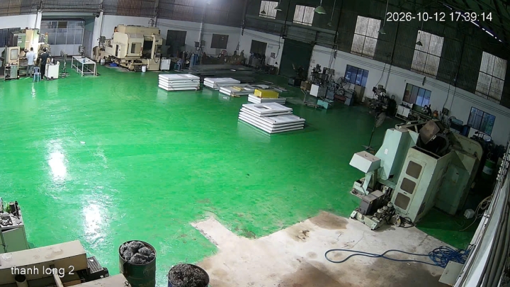 [DỰ ÁN] Thi Công Hệ Thống Camera Giám Sát Nhà Xưởng Cơ Khí – Giải Pháp Quản Lý Vận Hành 24/7 Của VQT