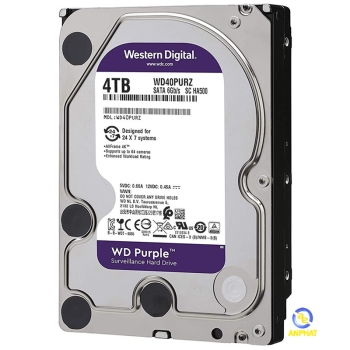 Ổ CỨNG HDD 4TB 64MB Western Digital Purple WD40PURZ