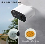 Camera IP WIFI DÙNG PIN (KHÔNG DÂY 100%) 3MP IPC-B32P-V2